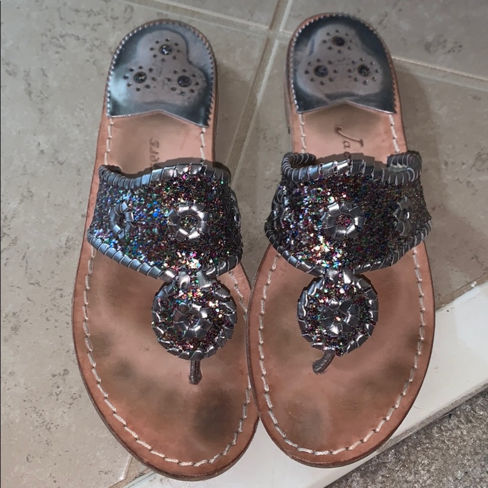 Jack Rogers multi color sandals